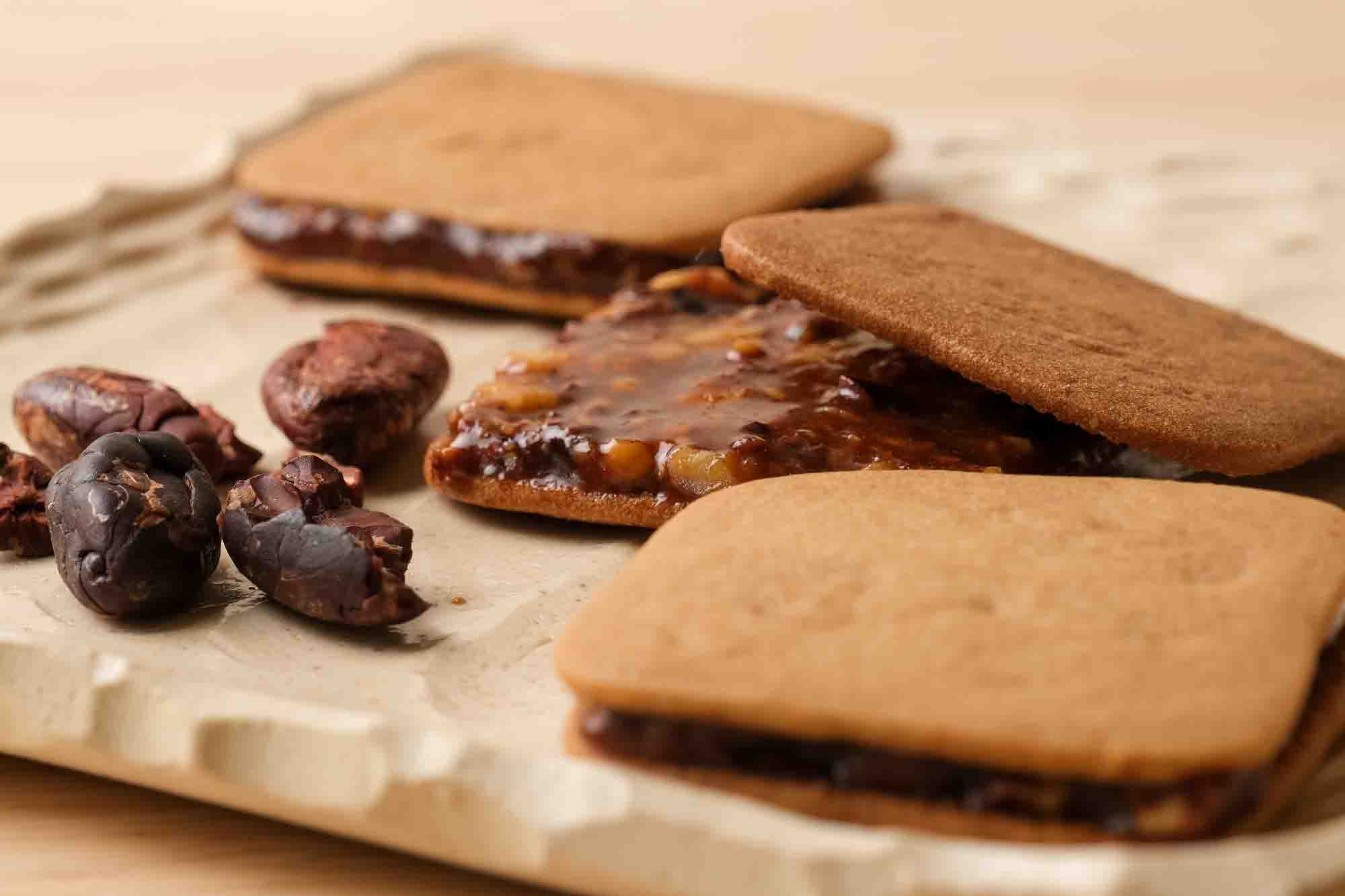 麦味噌キャラメルサンド